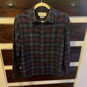 Abercrombie & Fitch Soft Flannel Relaxed Fit Men's Shirt